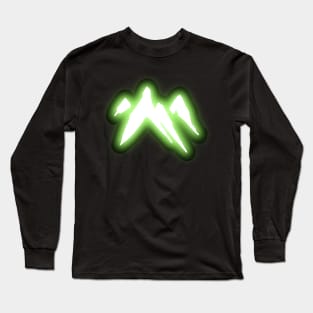 Neon Earth Symbol Long Sleeve T-Shirt